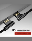 Suntaiho 90 stopni odwracalny kabel USB kabel dla iPhone XR XS MAX 7 8 6 5 2.4A szybkie ładowanie do oświetlenia ładowarka kabla