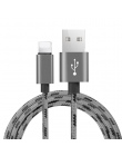 NOHON Nylon szybkie ładowanie kabel USB do transmisji danych dla Apple 8Pin dla iPhone XS MAX XR X 7 6 8 5S plus dla ipada Mini 