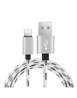 NOHON Nylon szybkie ładowanie kabel USB do transmisji danych dla Apple 8Pin dla iPhone XS MAX XR X 7 6 8 5S plus dla ipada Mini 