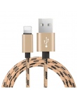 NOHON Nylon szybkie ładowanie kabel USB do transmisji danych dla Apple 8Pin dla iPhone XS MAX XR X 7 6 8 5S plus dla ipada Mini 