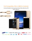 SUPTEC 2 M 3 M kabel Micro USB 2.4A szybkiego ładowania do ładowania danych kabel do Androida Samsung S6 S7 krawędzi Xiaomi Huaw