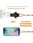 SUPTEC 2 M 3 M kabel Micro USB 2.4A szybkiego ładowania do ładowania danych kabel do Androida Samsung S6 S7 krawędzi Xiaomi Huaw