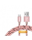 SUPTEC 2 M 3 M kabel Micro USB 2.4A szybkiego ładowania do ładowania danych kabel do Androida Samsung S6 S7 krawędzi Xiaomi Huaw