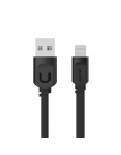 Dla kabel do iphone IOS 12 11 10 USAMS 2.1A szybkie ładowanie 0.25 m 1 m 1.5 m płaskie do ładowania danych Usb kabel dla iPhone 