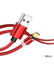 MOOJECAL LED magnetyczny kabel USB dla iPhone Xs Max 8 7 6 Plus USB typu C kabel Micro USB kabel do Samsung xiaomi Huawei USB C