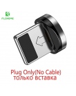 FLOVEME (typ L) 1 M magnetyczny kabel USB dla iPhone ładowania Micro USB typu C do Samsung Galaxy S9 Plus uwaga 9 USB-C ładowark