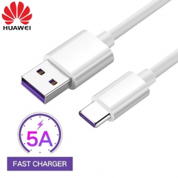 Oryginalny huawei Super ładowarka kabel 5A 3.1 USB typu C kabel do huawei MATE 9 10 20 Pro P9 P10 P20 Pro honor 9 10 v10 uwaga 1