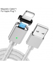 Olaf kabel magnetyczny Micro usb typu C Super szybkie ładowanie telefonu Microusb typu C magnes ładowarka usb c dla iphone 7 hua