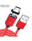 Olaf kabel magnetyczny Micro usb typu C Super szybkie ładowanie telefonu Microusb typu C magnes ładowarka usb c dla iphone 7 hua