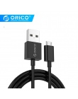 ORICO Micro kabel USB 2A szybkie ładowanie USB kabel do transmisji danych dla Samsung Xiaomi tabletu z systemem Android kabel US