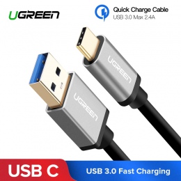 Ugreen USB 3.1 typu C kabel do szybkiego ładowania kabel USB C typu c 3.1 danych przewód ładowarki do Samsung s9 S8 S7 uwaga 8 9