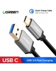 Ugreen USB 3.1 typu C kabel do szybkiego ładowania kabel USB C typu c 3.1 danych przewód ładowarki do Samsung s9 S8 S7 uwaga 8 9