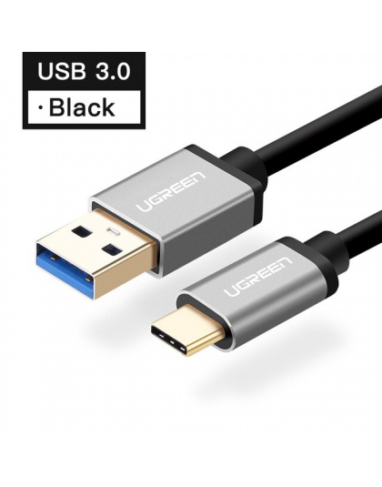 Ugreen USB 3.1 typu C kabel do szybkiego ładowania kabel USB C typu c 3.1 danych przewód ładowarki do Samsung s9 S8 S7 uwaga 8 9