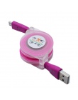 New Arrival chowane światła LED kabel Micro USB Luminous zamiennik dla Android danych portu kabel telefoniczny ładowarka