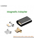 CANDYEIC szybkiego ładowania bezprzewodowego magnetyczny Adapter do iPhone piorun z systemem Android typu C Micro USB 2.0 urządz