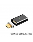 CANDYEIC szybkiego ładowania bezprzewodowego magnetyczny Adapter do iPhone piorun z systemem Android typu C Micro USB 2.0 urządz