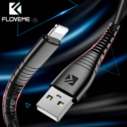 FLOVEME kabel Micro USB kabel oświetleniowy dla iPhone X 6 7 8 Plus kable ładowarki kabel typu C o wysokiej wytrzymałości transf