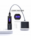 FONKEN kabel Micro USB szybka ładowarka Mini USB kabel do telefonu 2128AWG QC3.0 2.4A do ładowania danych przewód powerbank do t