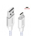 FONKEN kabel Micro USB szybka ładowarka Mini USB kabel do telefonu 2128AWG QC3.0 2.4A do ładowania danych przewód powerbank do t