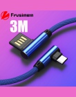 USBC typu C 2.4A 2A szybkie ładowanie Usb C kabel USB typu c 90 stopni L typu C 3.1 danych przewód ładowarka Usb c do Samsung Xi