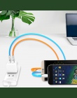 CHOETECH USB typu C kabel szybki kabel ładowania USB-C kabel do synchronizacji danych z 56 k rezystor dla Xiaomi Mi5 telefon kab