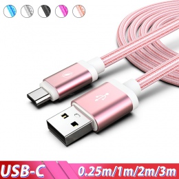 USB typu C szybki kabel ładowania do Samsung Galaxy S8 S9 S10 S10e 3 m 2 m 25 cm Usb kabel typu c Cabo typu c dla Xiao mi mi 9 T