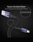 Essager 3A USB typu C kabel LED do Samsung S9 S8 jeden plus 6 t Xiaomi Huawei szybki kabel do ładowania USB typu C c ładowarka p