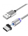 FLOVEME kabel magnetyczny ładowania Micro USB typu C magnes kable oświetlenie dla iPhone Samsung Xiaomi ładowarka samochodowa ka