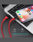 Kabel USB do iphone'a, tiegem danych kabel do ładowania dla iPhone X 8 7 6 6 s s 5 5S se iPad drutu przewód kabel do telefonu ko