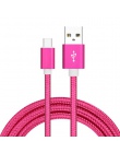 Kabel USB typu C 3.1 szybkie ładowanie kabel 25 cm 1 m 1.5 m 2 m 3 m USB C kabel do ładowania przewód USB-C kabel do Samsung Hua