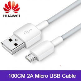 Oryginalny HUAWEI szybka ładowarka kabel 2A 100 CM Micro kabel USB dla P7 P8/P9 Lite/P10 Lite Mate 7 8 S Honor 6X 7A 7C 5X 5A 6 