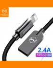 Kabel USB MCDODO 2.4A dla kabel do iphone XS Max XR 8 7 6 S Plus iPad mini dla piorun szybkie ładowania kabel do telefonu komórk