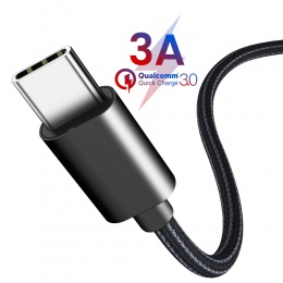 Kabel USB typu C 3A szybkie ładowanie USB C przewód danych Usb ładowarka do Samsunga S10 S9 S8 Xiao mi mi 8 czerwony mi uwaga 7 