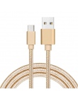 Kabel USB typu C 3A szybkie ładowanie USB C przewód danych Usb ładowarka do Samsunga S10 S9 S8 Xiao mi mi 8 czerwony mi uwaga 7 