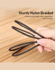 TOPK Micro USB kabel Nylon pleciony drut metalowa wtyczka synchronizacji danych do ładowania danych Micro USB kabel ładowania do