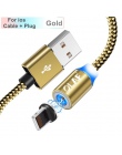 OLAF LED USB kabel magnetyczny dla iPhone X Xr Xs Max kabel Micro USB typu c szybka magnetyczny kabel usb kabel ładowania do Sam