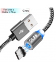 OLAF LED USB kabel magnetyczny dla iPhone X Xr Xs Max kabel Micro USB typu c szybka magnetyczny kabel usb kabel ładowania do Sam