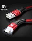 FLOVEME USB typu C kabel do Samsung światło LED Xiaomi USB-C telefon komórkowy szybkie ładowanie danych typu C kabel do huawei