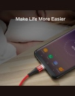 FLOVEME USB typu C kabel do Samsung światło LED Xiaomi USB-C telefon komórkowy szybkie ładowanie danych typu C kabel do huawei