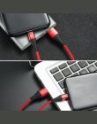 FLOVEME USB typu C kabel do Samsung światło LED Xiaomi USB-C telefon komórkowy szybkie ładowanie danych typu C kabel do huawei