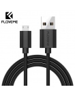 FLOVEME kabel Micro USB 2A szybkie ładowanie USB kabel do transmisji danych dla Samsung Xiaomi Huawei Tablet kabel USB do ładowa