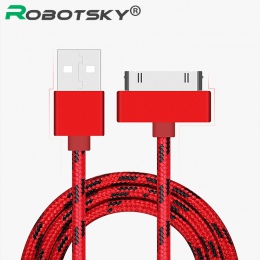 30 kabel USB pin 2.4A szybkie ładowanie ładowarka Adapter synchronizacji danych kod dla iPhone 4 4S 3GS 3G iPad 1 2 3 ipoda Nano