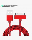 30 kabel USB pin 2.4A szybkie ładowanie ładowarka Adapter synchronizacji danych kod dla iPhone 4 4S 3GS 3G iPad 1 2 3 ipoda Nano