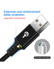 USB firmy Rocketek typu C kabel Micro USB-C szybkie ładowanie telefonu komórkowego typu C do Samsung Galaxy S9 S8 Plus xiaomi re