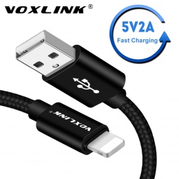 VOXLINK 8 Pin na USB szybka ładowarka przewodowa kabel USB adapter dla iphone 7 6 s plus 5 5S ipad mini komórkowy kable telefoni