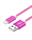 VOXLINK 8 Pin na USB szybka ładowarka przewodowa kabel USB adapter dla iphone 7 6 s plus 5 5S ipad mini komórkowy kable telefoni