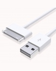 NYFundas ładowarka kabel usb danych dla iphone 4 4s ipoda nano ipad 2 3 iphone 4 s 30 pin 1 m przewód kabel usb do ładowania kab