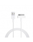 NYFundas ładowarka kabel usb danych dla iphone 4 4s ipoda nano ipad 2 3 iphone 4 s 30 pin 1 m przewód kabel usb do ładowania kab