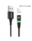 PZOZ kabel magnetyczny kabel Micro usb typu C magnes ładowarka szybkiego ładowania Microusb dla iphone X Samsung S9 S10 xiaomi u