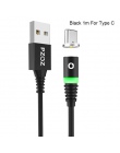 PZOZ kabel magnetyczny kabel Micro usb typu C magnes ładowarka szybkiego ładowania Microusb dla iphone X Samsung S9 S10 xiaomi u